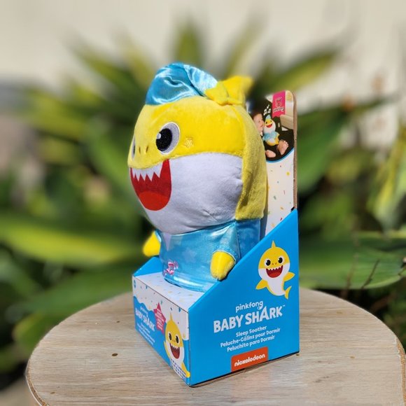 NEW Baby Shark Sleep Soother Baby Toy Sleep Toy White noise machine plush plushi - Picture 3 of 16